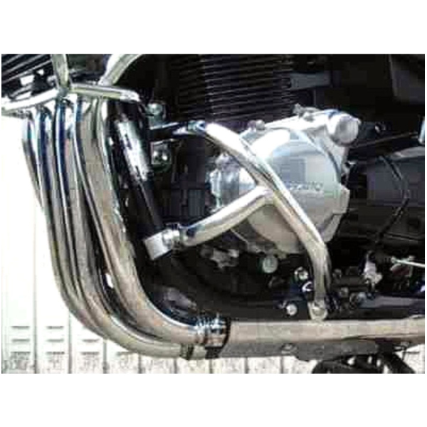 Schutzbügel vorne chrom Fehling 7485 passend für Suzuki GSX  1400 WVBN1111 2007, 106 PS, 78 kw