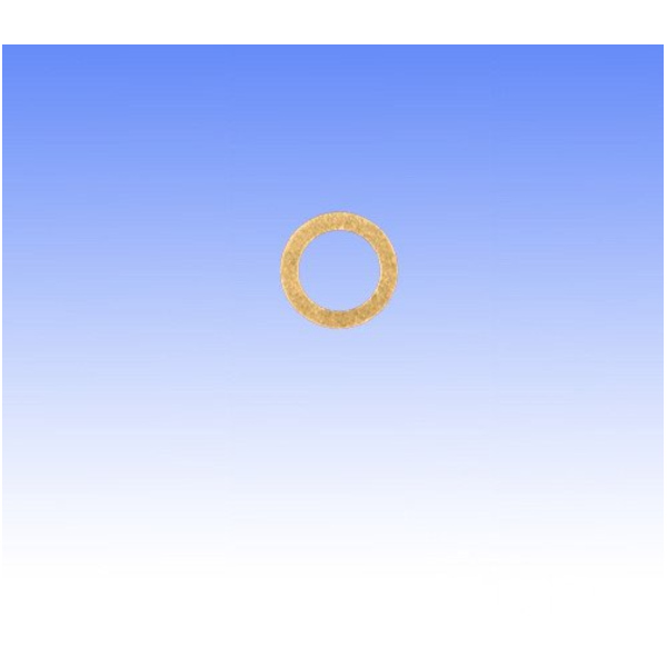 Crush washer aluminium 10mm