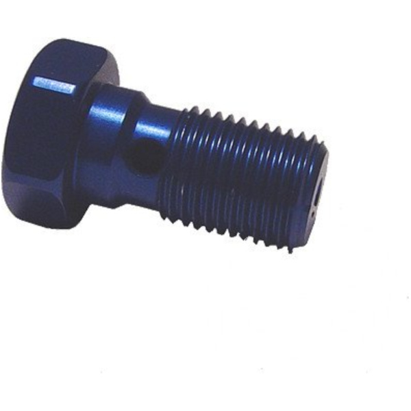 Banjo bolt single m10x1.00 blue