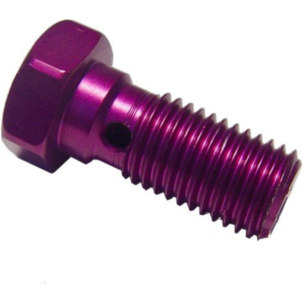 Banjo bolt single m10x1.25 violet