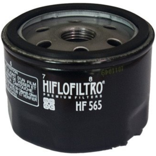 Oil filter hiflo HF565 fitting for Gilera GP  800 M55100 2007, 34 PS, 25 kw