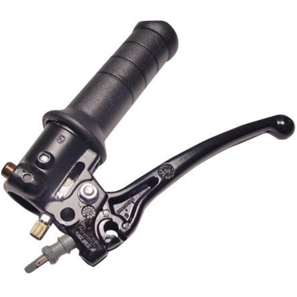 Throttle grip brake lever complete