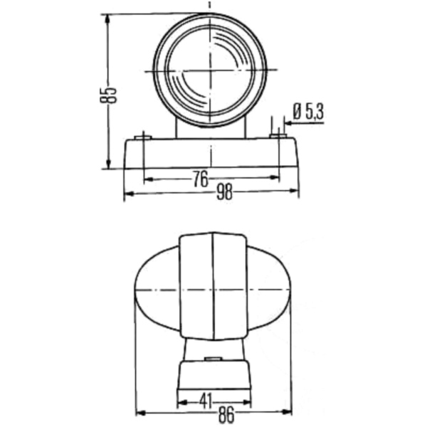 Umrissleuchte 2XS955031001_1