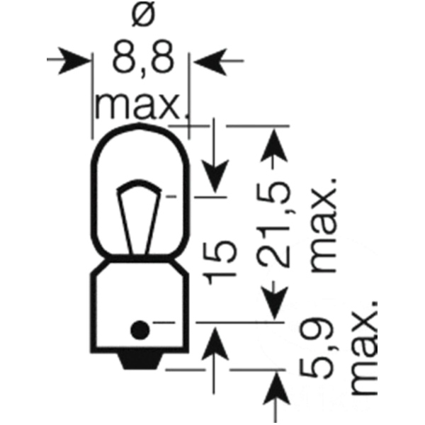 Lampe 12V4W BA9S_1