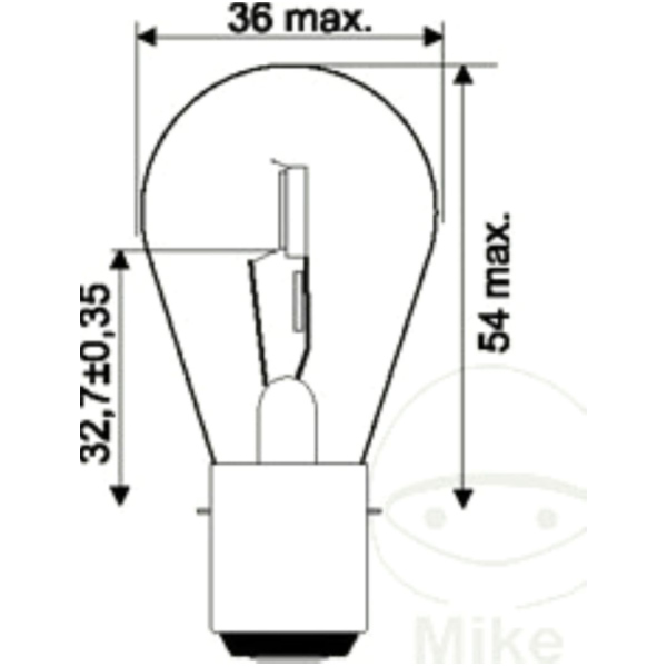 Bulb 12v25/25w jmp_1