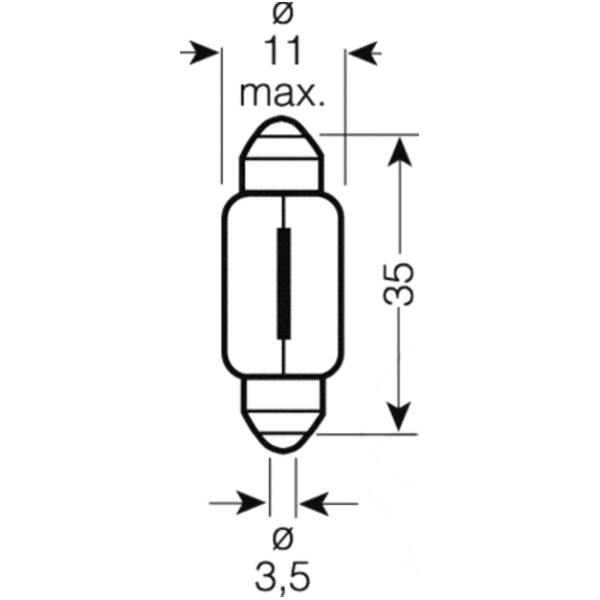 Lampe 12V5W SV8.5-8 6418ULT_1