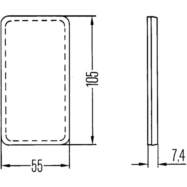 Rückstrahler 8RB004713001_1