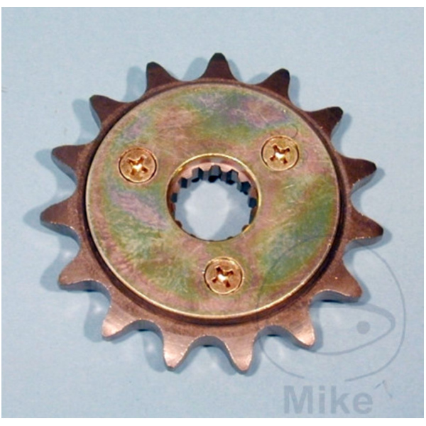 Front sprocket 15tooth m Ringsn fitting for Suzuki GS Speichenrad 750 GS750 1979, 63 PS, 46 kw