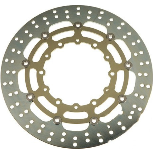 Brake disc trw lucas MSW235 fitting for Yamaha XVS Drag Star 650 4XR 1998, 34 PS, 25 kw