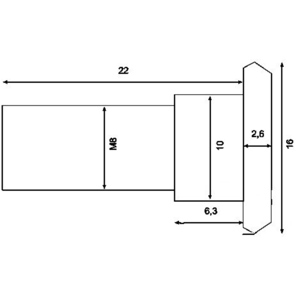 Schraube Bremsscheibe Satz TRW MSW1016