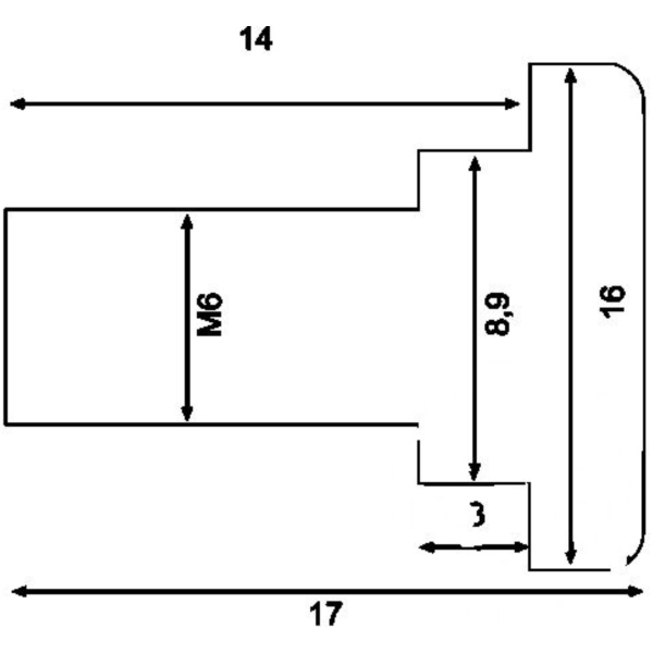 Brake disc screw kit trw