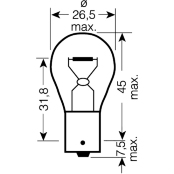 Bulb 12v21w ba15s_2