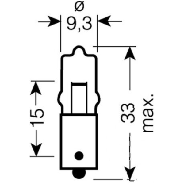 Bulb 12v10w ba9s_1