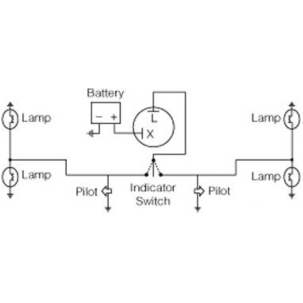 Mechanical indicator relay jmp BD08U0002_1