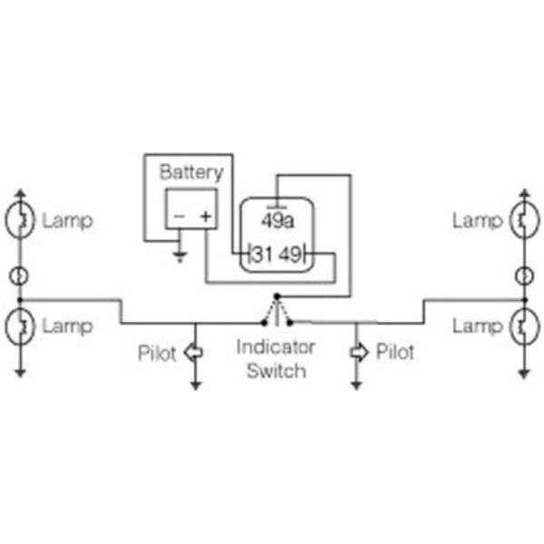 Flasher unit 12v 3pole_1