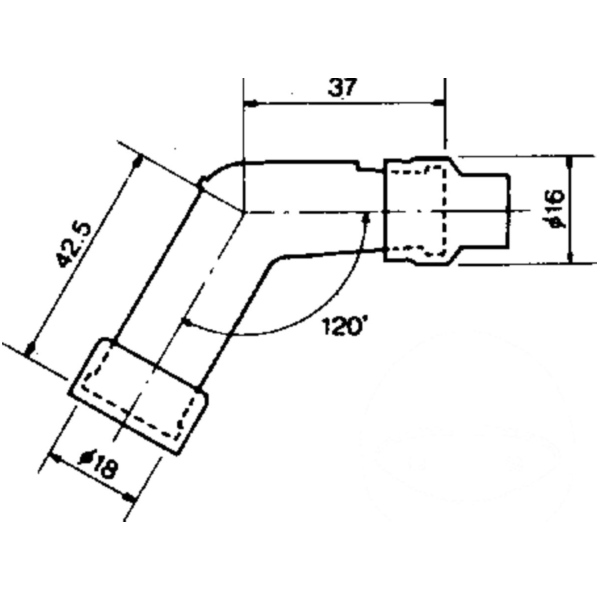 Zündkerzenstecker VB05F schwarz NGK_1