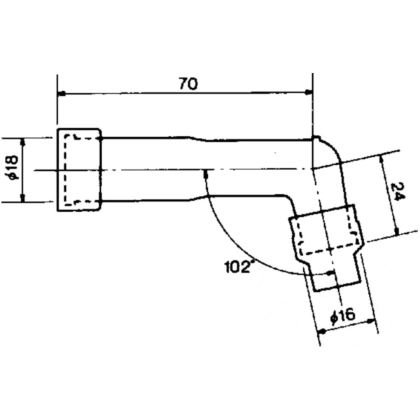 Spark plug cap ngk xd01f_1