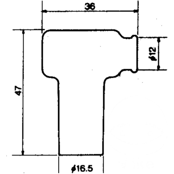 Zündkerzenstecker LB05EMH-R rot NGK_1