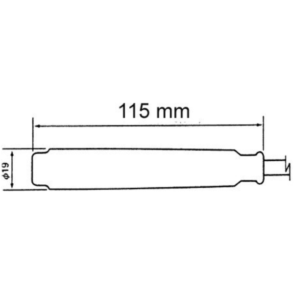 Kabel M Stecker CR3 NGK_1