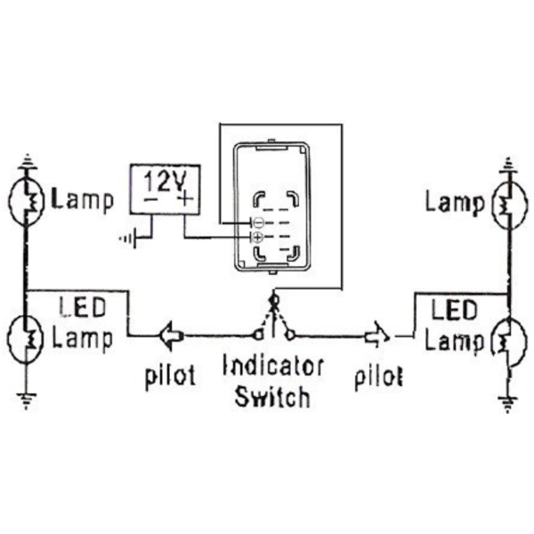 Blinkrelais elektrisch JMP_1