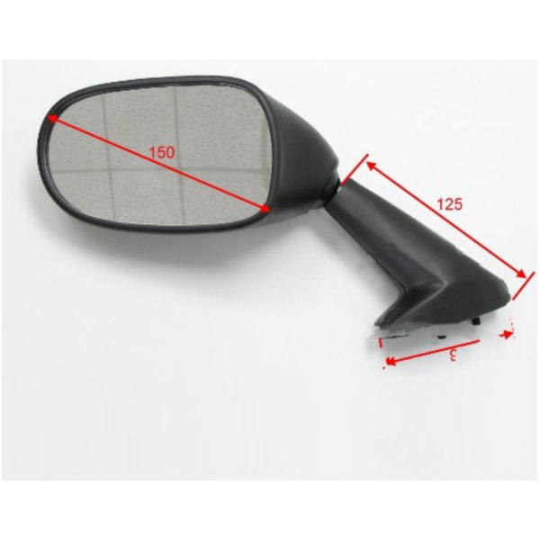 Mirror black jmp BA19Y0015BL_1
