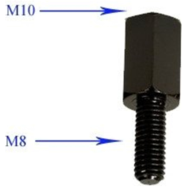 Adapter mirror m8 to m10 jmt BA200014B_1