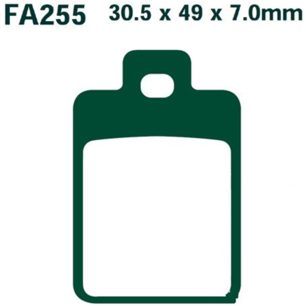Brake pads scooter ebc SFA255