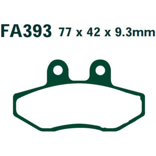 Brake pads scooter ebc SFA393