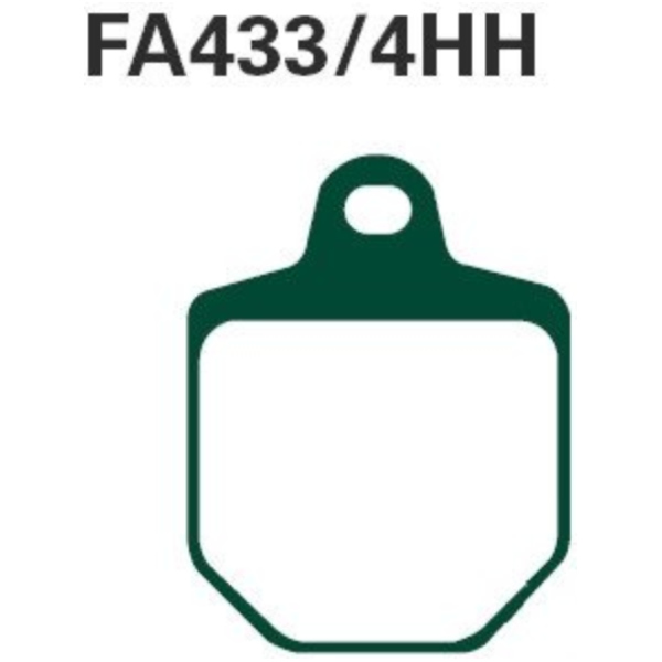 Brake pads sintered hh ebc FA4334HH