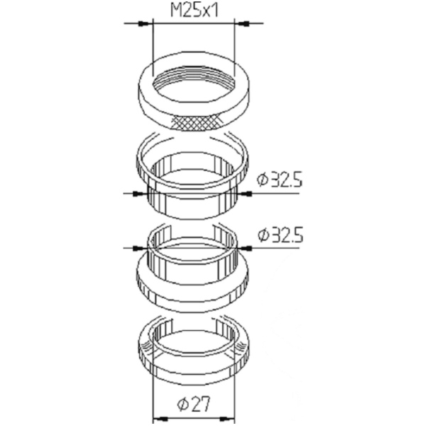 Lenkkopflager Satz 6092_1