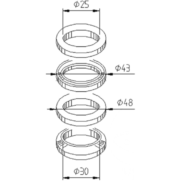 Head bearing kit 6101_1