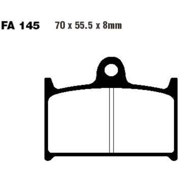 Brake pads std ebc FA145
