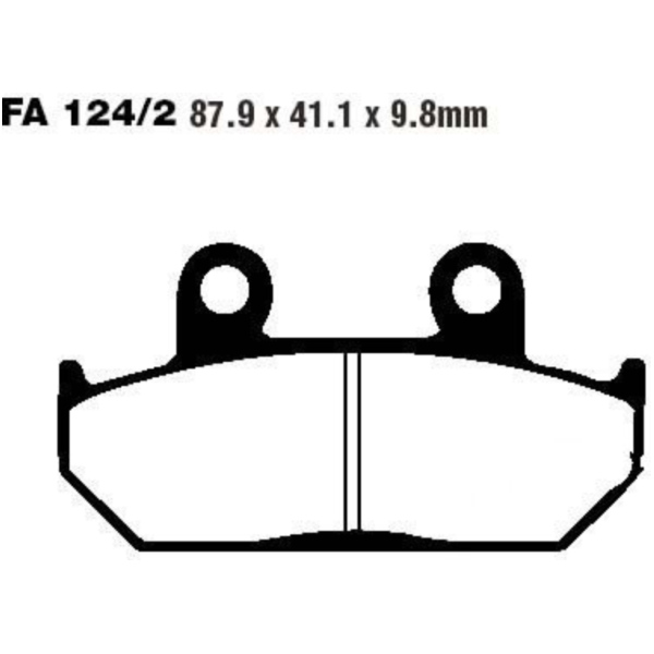 Brake pads std ebc FA1242