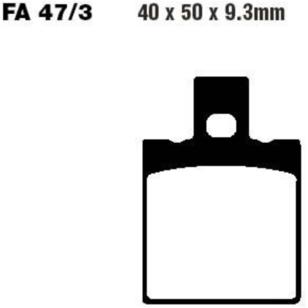 Bremsbeläge Bremsklotz Standard EBC FA0473