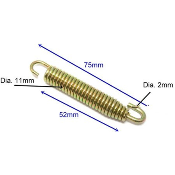 Exhaust spring jmp BC18A0015