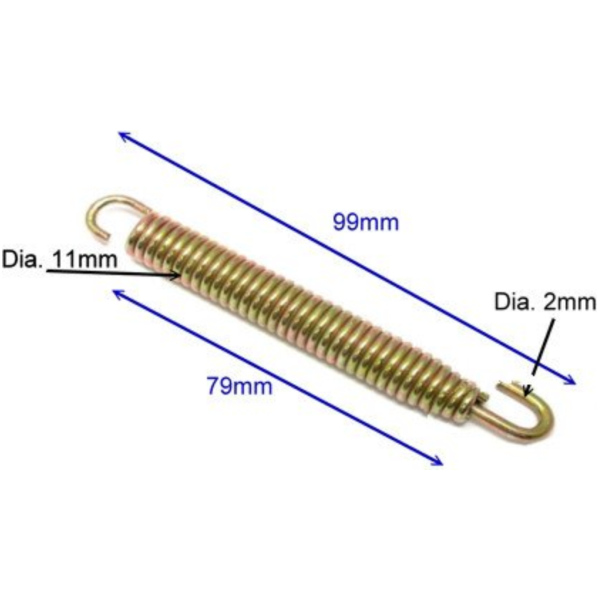 Exhaust spring jmp BC18A0033