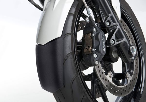 Front fender extension - matt black for: YAMAHA MT-09 Street Rallye RN29, MT-09 RN43