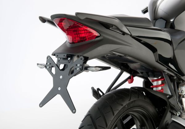 Kennzeichenhalter - schwarz Nummernschildhalter für: HONDA CBR125R JC50