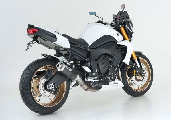 Supersport Slip on Ersatzdämpfer Super Short Auspuff für: YAMAHA FZ8 RN25, FZ8 Fazer RN25
