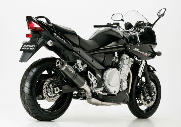 Street GP Slip on Ersatzdämpfer Auspuff für: SUZUKI GSX 1250 FA WVCH