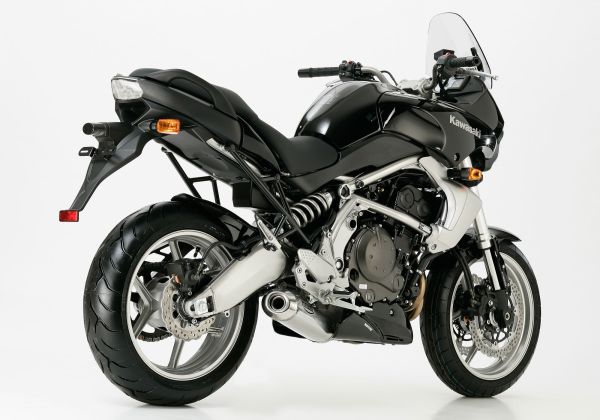 Rac 1 Slip on Ersatzdämpfer - silber Auspuff für: KAWASAKI ER-6f EX650C, ER-6n ER650C