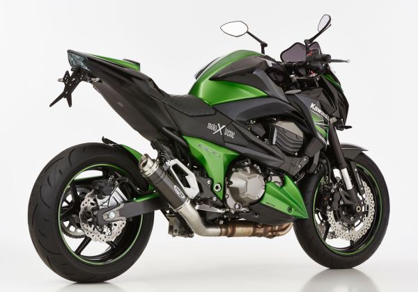Factory slip on exhaust for: KAWASAKI Z800e ZR800C/D