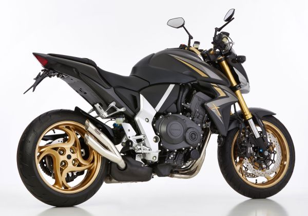 Pro 2 Slip on Ersatzdämpfer - silber Auspuff für: HONDA CB1000R SC60