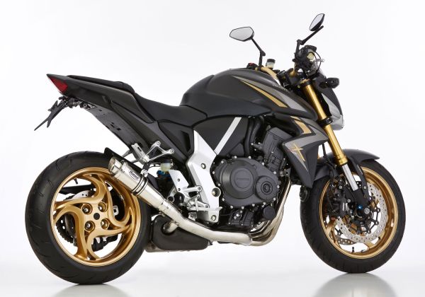 SP Slip on Ersatzdämpfer Super Short - silber Auspuff für: HONDA CB1000R SC60