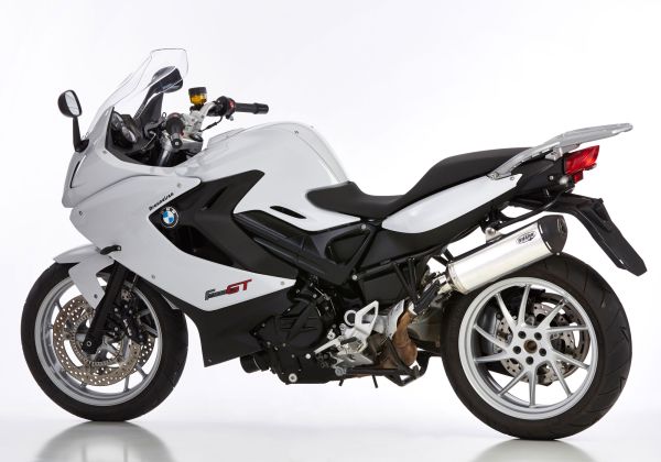 DSX-5 Slip on Ersatzdämpfer - silber Auspuff für: BMW F 800 GT 0B03