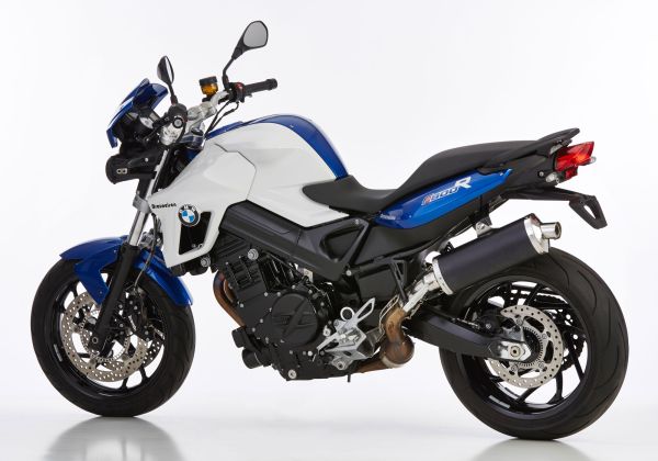 Rac 1 Slip on Ersatzdämpfer - schwarz Auspuff für: BMW F 800 R E8ST