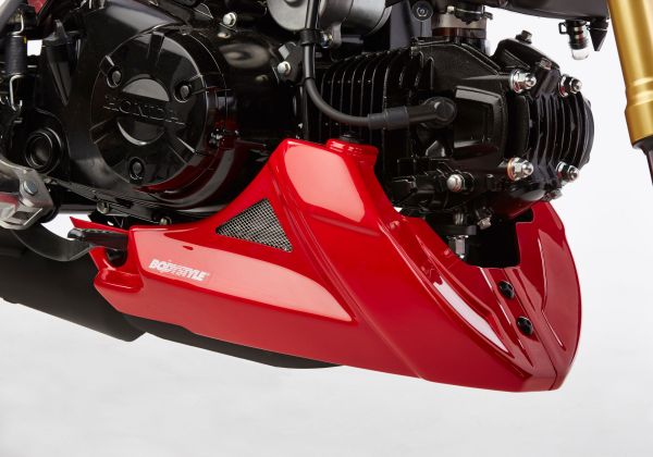 Bugspoiler - weiß Unterfahrschutz für: HONDA MSX125 JC61