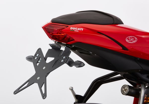 Kennzeichenhalter - schwarz Nummernschildhalter für: DUCATI Supersport VA, Supersport S VA