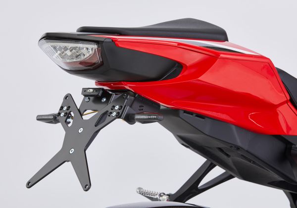 Kennzeichenhalter - schwarz Nummernschildhalter für: HONDA CBR1000RR SC77
