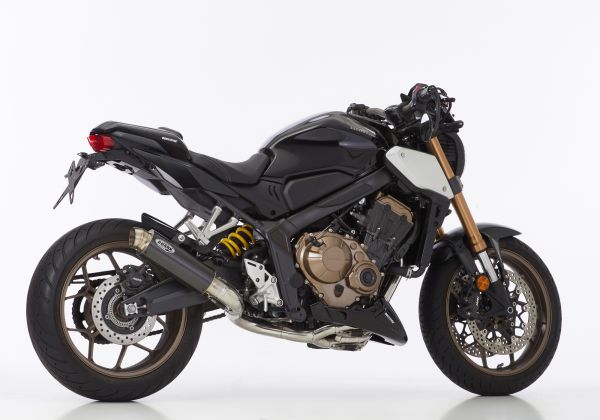 SRC 4 Komplettanlage Super Short Auspuff für: HONDA CBR650R RH01, CB650R RH02